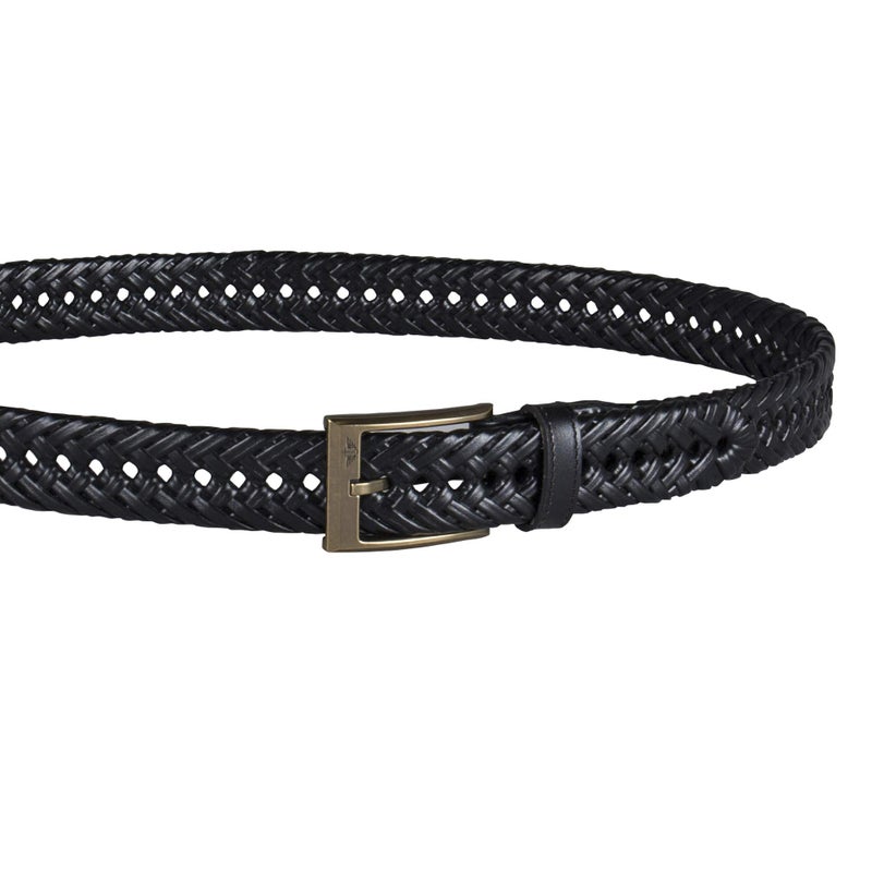 Dockers Men's Leather Braided Casual and Dress Belt - Image 3